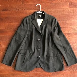 Akris Wool Pinstripe Blazer